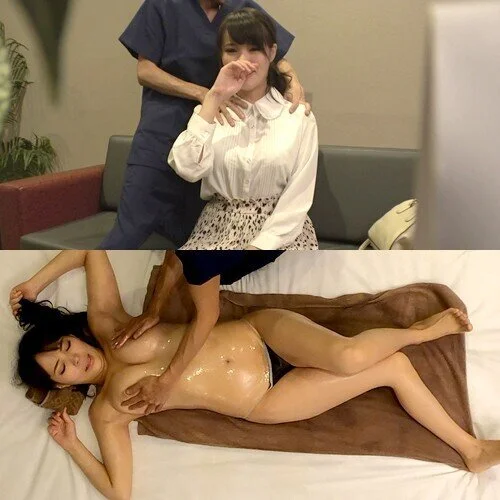 推定Iカップ爆乳OLを性感オイル漬けマッサ…感度高まり自らケツを揺らしてチ●ポフ