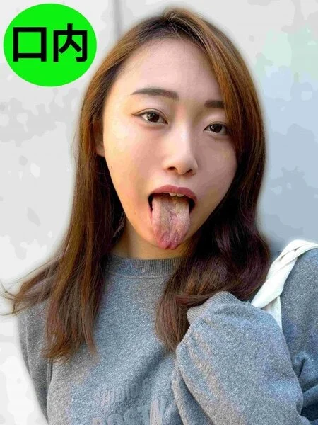 街角で声をかけて口内観察させてもらう 大学生 ゆゆちゃん nko03-1