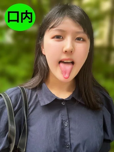 街角で声をかけて口内観察させてもらう 書店員 りかちゃん nko03-2