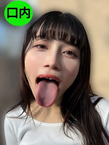 街角で声をかけて口内観察させてもらう アパレル関係 ひなみちゃん nko05-3