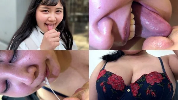 ハーフ顔のみのりちゃんがM男に濃厚鼻フェラ hnf04-4