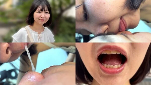 ふんわり優しい雰囲気のみゆりちゃんがM男に濃厚鼻フェラ hnf04-2