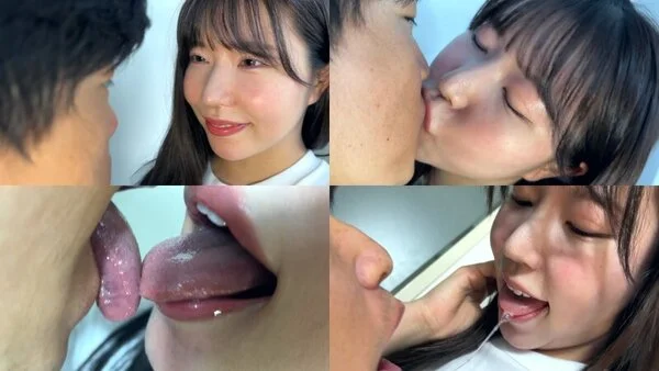 まいなちゃんがM男に濃厚キス kist03-1