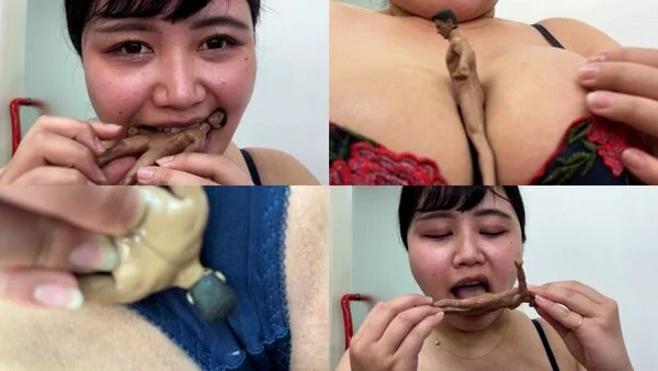 みのりちゃんがM男人形を唾液たっぷり舐めまわす bwd01-7
