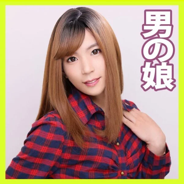 【女装子】可愛い男の子がメイクして3Pアナルセックス
