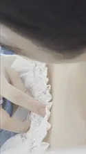 [電車胸チラ]暑くて胸元パタパタしだしたお姉さん、チクチラしちゃったね![セルフ
