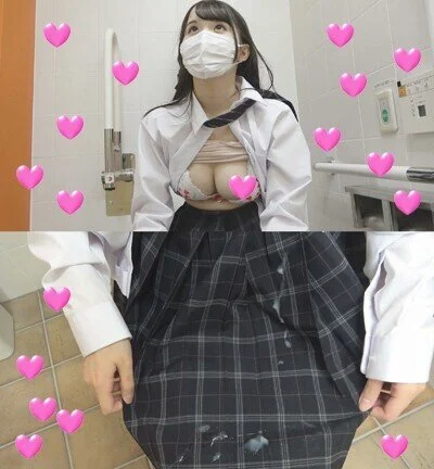 【天】いつもごめんね!青春満喫爆乳白カワ天使ちゃんのスカートに計画的精子大暴発で