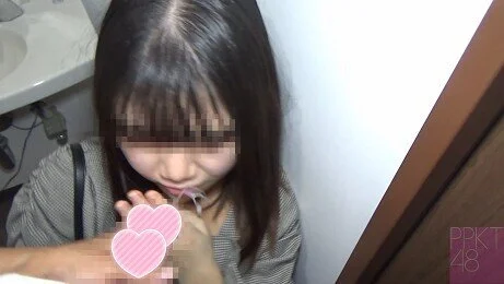 初めてのパパ活でド緊張!プチ露出&お触り⇒■■■でフェラ⇒顔も手も髪も服も精子で