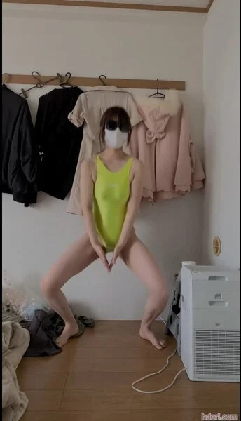 光沢レオタードの■■■動画