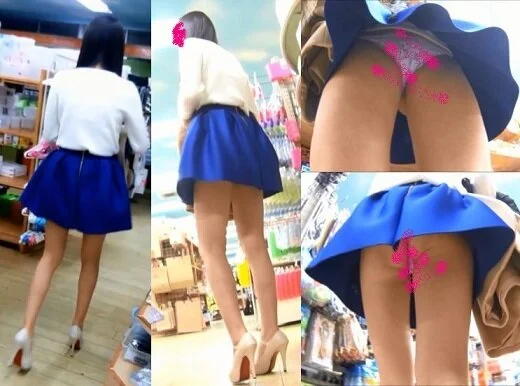 モデル級スレンダー美脚お姉さんのフロンラインを狙って■■!!