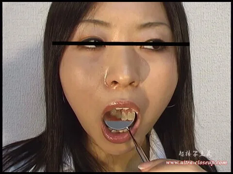 【動画】「みほ」の口内・超接写観察-part3-[UC09MIHO03]