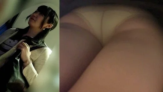 015 逆さ撮りフェチ ムッチリJDのナチュスト越しのレースP