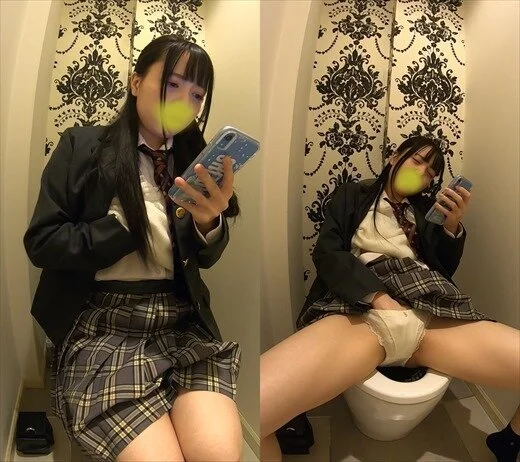 デパートの■■■でこっそりオナニーしちゃうJ〇㊳