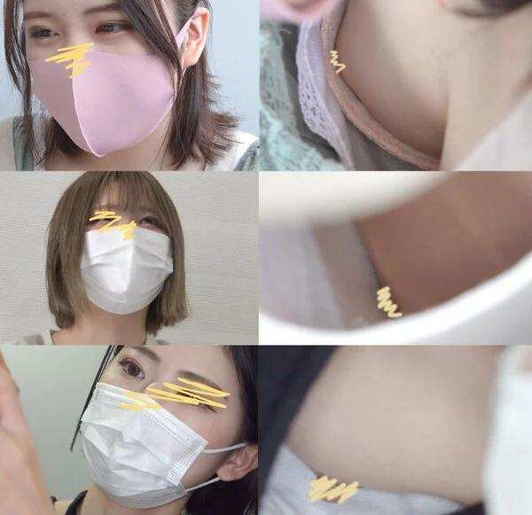【陶芸胸チラ】鬼カワ3人女子!! カップルJD・インスタ女子#33
