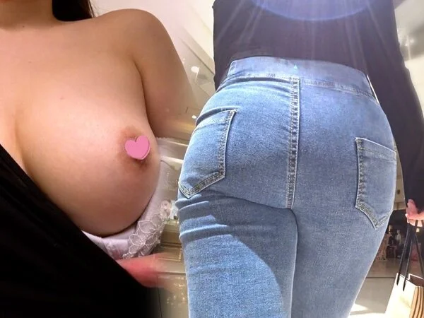 【ぴったりジーンズが大好き】☆魅惑のぷるぷる球体デカ尻と美乳!