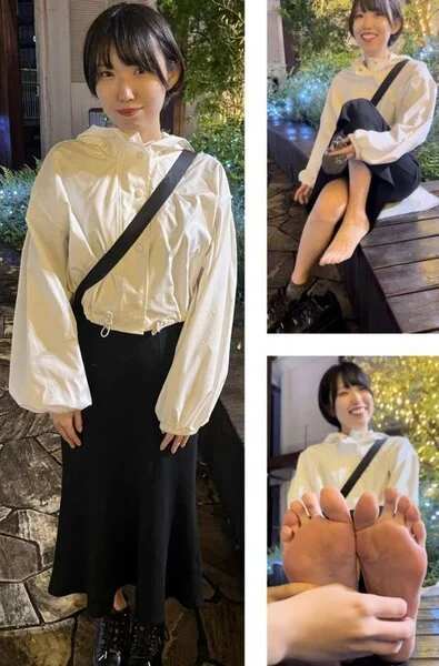 美人タレント夕波ななみさん激弱足裏くすぐり!4分11秒
