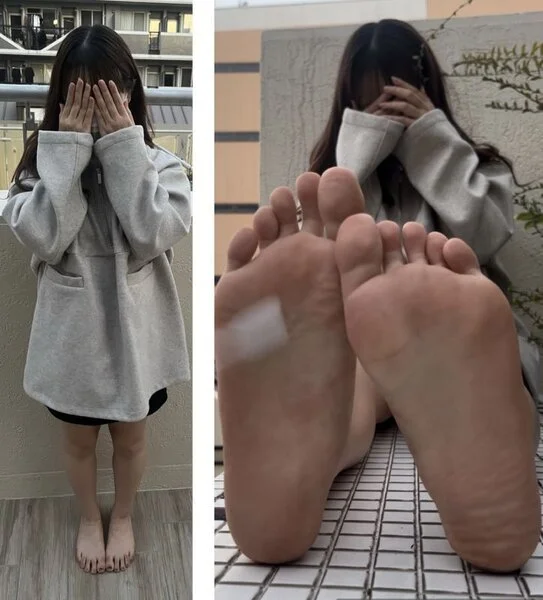 めるる似美女、24cm激弱足裏くすぐり!3分48秒