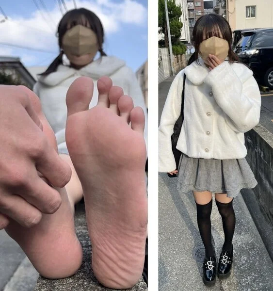 超絶美女、23.5cm足裏くすぐり!4分4秒