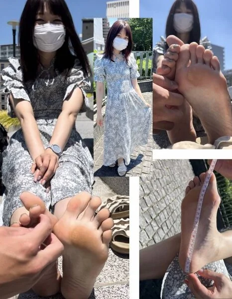 高身長美女25.5cm超激弱足裏くすぐり!6分15秒