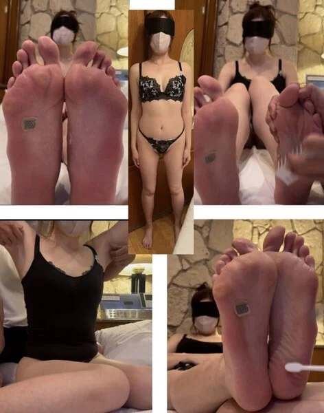 183cmハーフ美女nanaさん27cm激弱足裏中心に全身くすぐり!22分51秒