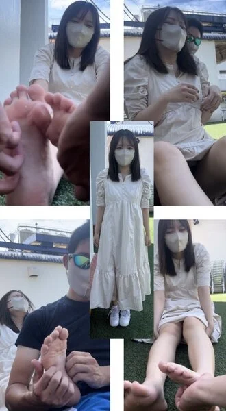 清楚系色白美女24cm超激弱足裏中心に全身くすぐり!9分11秒