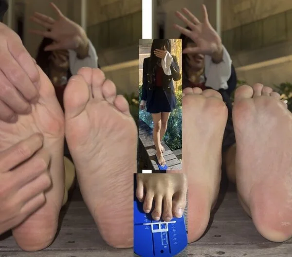 SM女王様珊瑚さん、ギリシャ型26.5cm激弱足裏くすぐり足くらべ!6分30秒