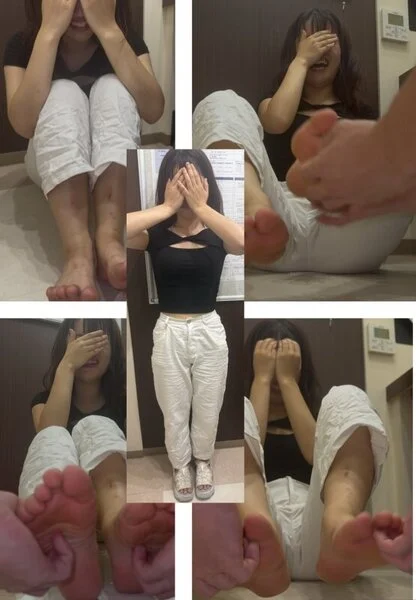砂糖めるとさん23cm激弱足裏くすぐりグーパー!5分29秒