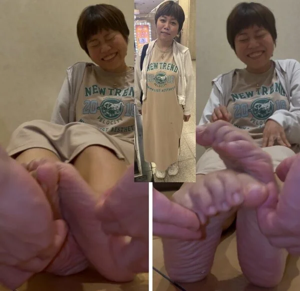 愛天使ミヤ子さん23.5cm超絶激弱足裏くすぐりで絶叫!5分8秒