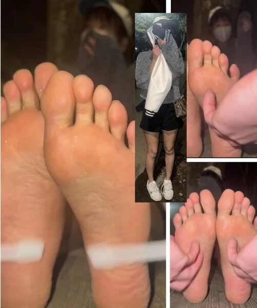 高身長ボーイッシュ美女23.5cm足裏くすぐり、足ツボグーパー!4分33秒