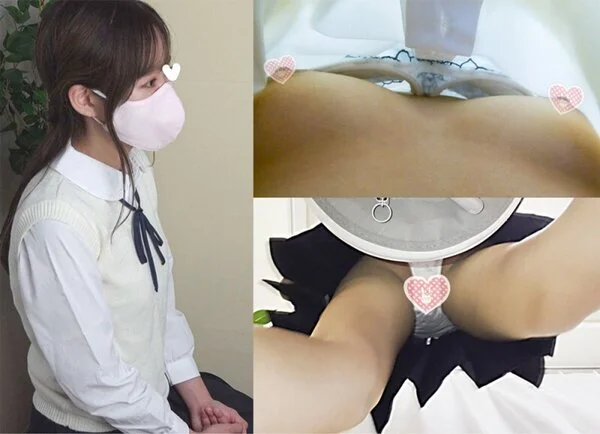 【学校検診】坂道系現る!ルックス最高レベルの学生服のナカ・・・!【着替えアリ】