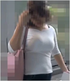 【街撮り動画7】巨乳ギャルを密着撮影