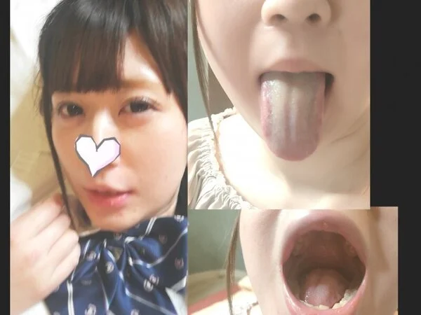 【黄色の舌ベロ】可愛いのに臭い!!酸っぱい口臭を放つ巨乳アイドル爆乳JDの息の匂