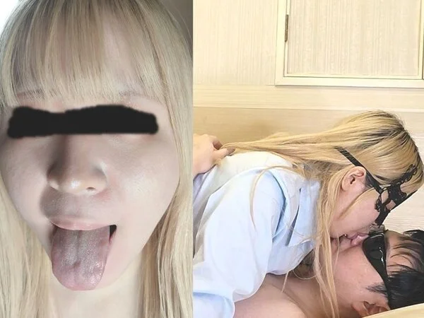 口臭フェチ向け!【黄色の汚舌娘】元爆乳アイドルの顔鼻舐め騎乗位が気持ちよすぎて、