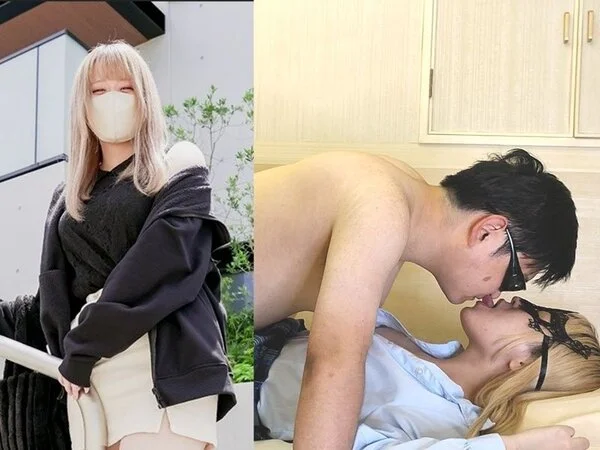 元アイドル爆乳美女もえちゃんに顔鼻を舐められ唾液まみれにされて、エロメスの匂いを
