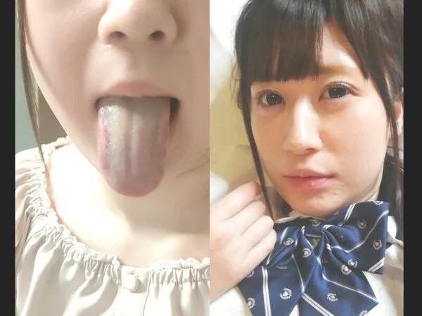 【ディープキス顔舐め総集編 41】 舌フェチ向け!! 極上美女の長ベロで顔面舐め