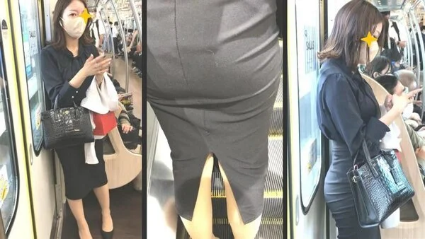 063美人OLお姉さんと可愛いJDお姉さん達の着衣尻と美脚をじっくり観察!