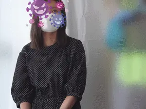 [ワクチン接種]ハプニン具!?ワンピが落ちてキワキワまで見えたDカップJDの鼠径
