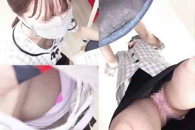 08某携帯ショップ!!!!ほどけた紐パン!!!!!とんでもハプニング発生!!!!