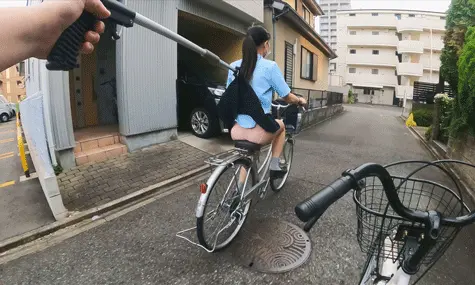 原液学生の自転車ぱんちら②