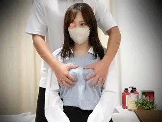 S級美人女子大生♡可愛すぎるJDの感度抜群美巨乳を揉みしだく♡【バストケアサロン