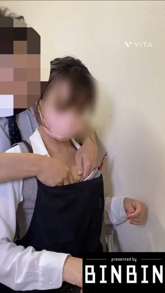 【高画質/社内不倫】超絶美人の部下に悪戯シリーズ[エプロン編]