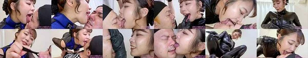 【特典動画1本付】川越ゆいが舐め尽くして搾り取るウルトラ舌唾搾精痴女シリーズ1～