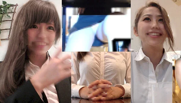 長編36分セット!美人OL2人■職権乱用!極悪■■動画&フラッシュ撮り～面談中に