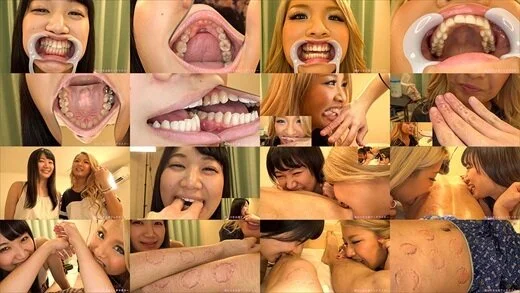 【特典動画付】長谷川夏樹&星川麻紀の歯と噛みつきシリーズ1～4まとめてDL