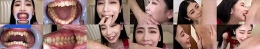 【特典動画1本付】小松杏の歯と噛みつきシリーズ1～3まとめてDL