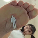 【巨大娘】変態お兄ちゃんの望みを叶えて巨大な素足でイかせる妹 後編【由良かな】