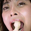 【口内フェチ】潤うるるのマニアックな口内観察・口内フェチプレイ!【丸吞み】