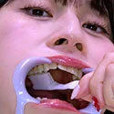 【歯フェチ】特別企画! 優梨まいなさんの歯をデンタルミラーで観察&開口器着けなが
