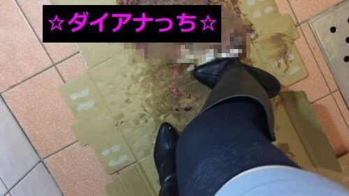 クラッシュ動画 生魚4匹 【私物のブーツ】