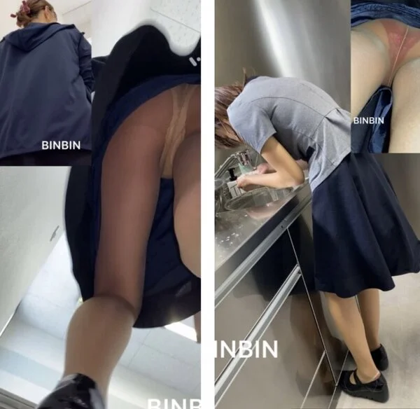 特別販売【高画質/社内■■】超絶美人の部下を逆さ撮りしてみたシリーズセット販売